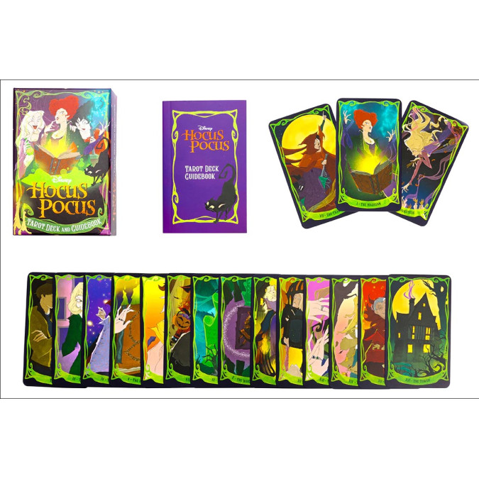 Hocus Pocus Tarot Deck and Guidebook - Колода Таро Фокус-Покус і путівник