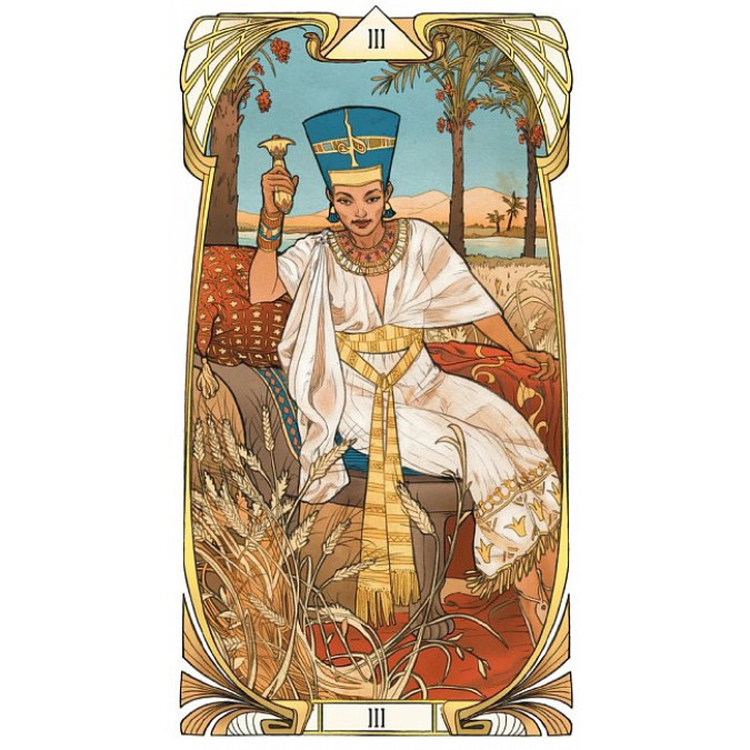 Египетское Таро Модерна - Egyptian Art Nouveau Tarot. Lo Scarabeo