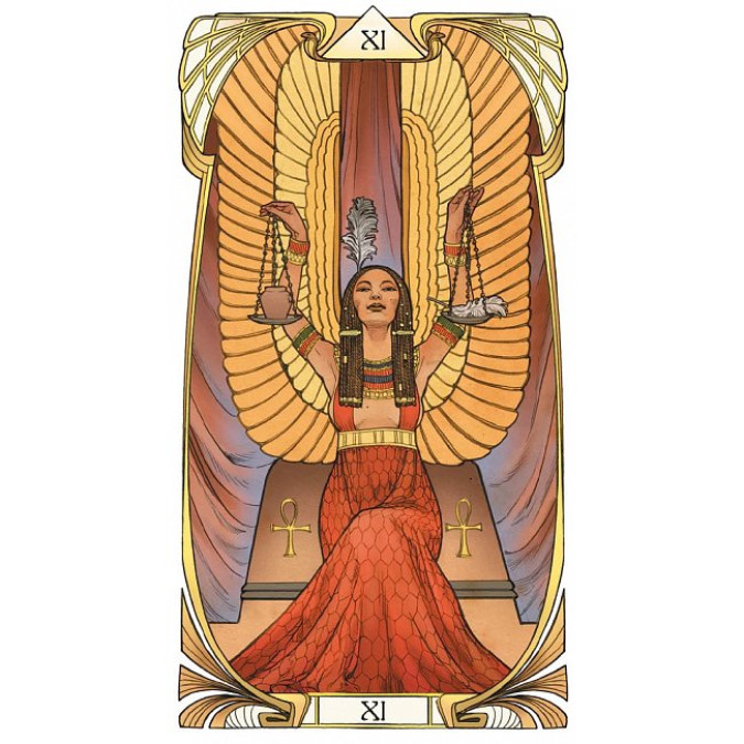 Єгипетське Таро Модерну - Egyptian Art Nouveau Tarot. Lo Scarabeo