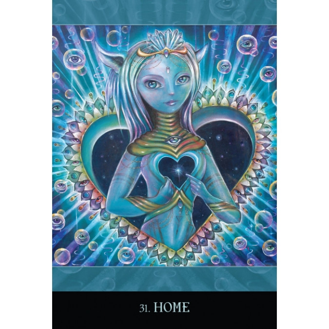 Оракул за Межами Лемурії - Beyond Lemuria Oracle Cards. Blue Angel