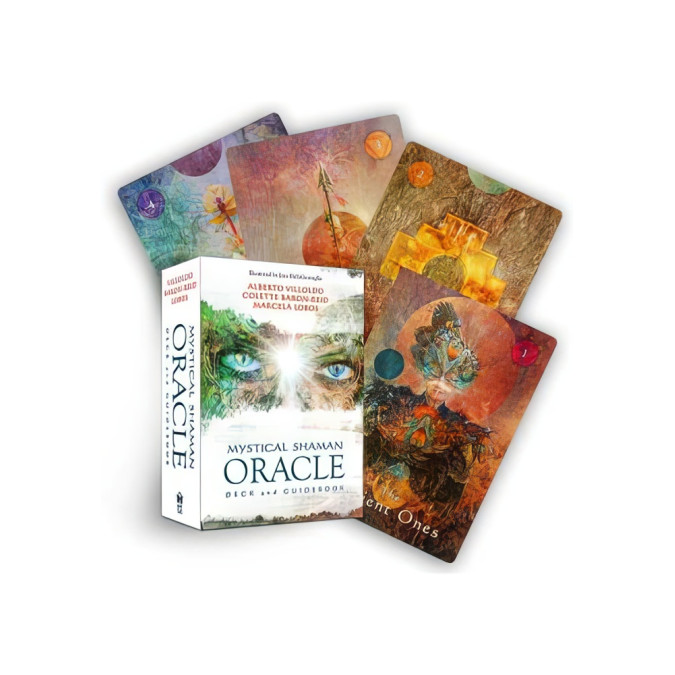 Mystical Shaman Oracle Cards: A 64-Card Deck and Guidebook - Оракул мистического шамана: колода из 64 карт и руководство