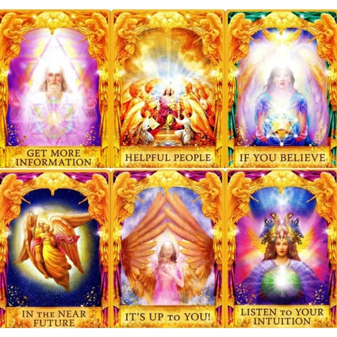 Карты Оракул ответов Ангелов (карманный вариант) - Angel Answers Oracle Cards (pocket)