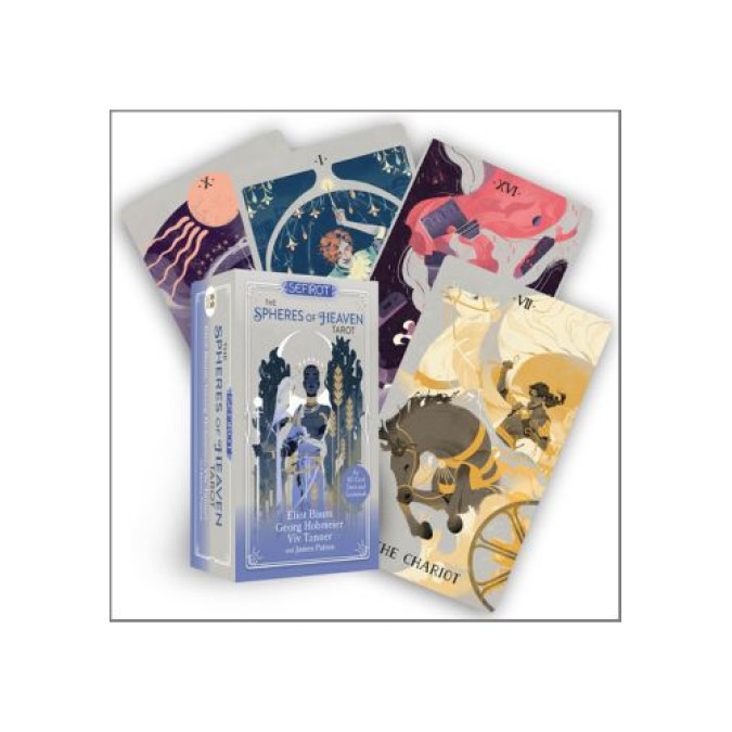 Sefirot - The Spheres of Heaven Tarot: An 80-Card Deck & Guidebook - Сфирот — Таро Небесных Сфер: колода из 80 карт и путеводитель