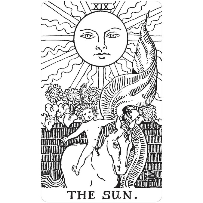 The Black & White Rider-Waite Tarot - Чорно-біле таро Райдер-Уейта