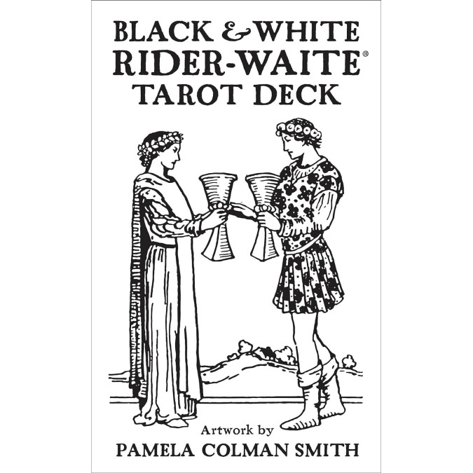 The Black & White Rider-Waite Tarot - Чорно-біле таро Райдер-Уейта