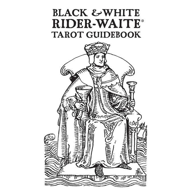 The Black & White Rider-Waite Tarot - Чорно-біле таро Райдер-Уейта
