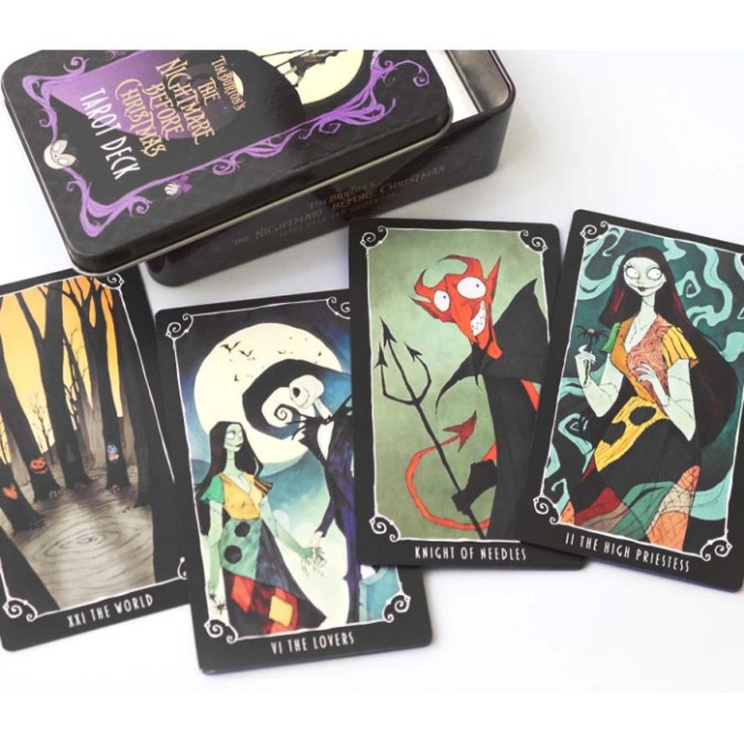 Карты Таро Кошмар перед Рождеством The Nightmare before Christmas Tarot