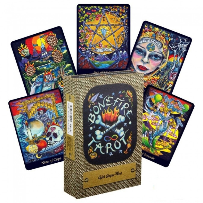 Карты Таро огненных костей - Bonefire Tarot