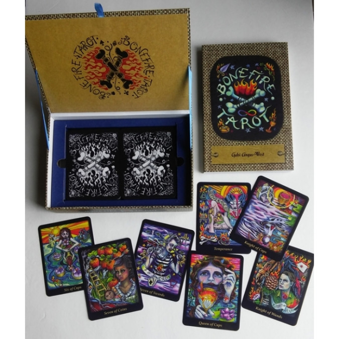 Карты Таро огненных костей - Bonefire Tarot