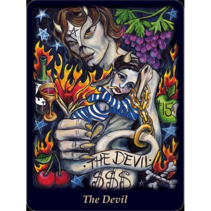 Карты Таро огненных костей - Bonefire Tarot