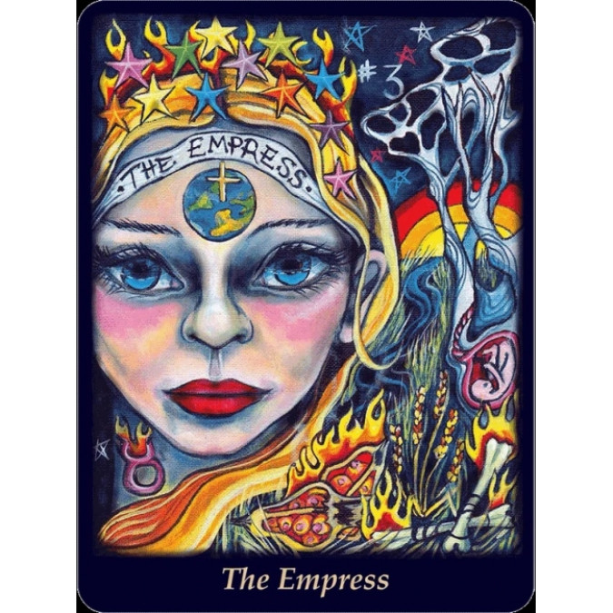 Карты Таро огненных костей - Bonefire Tarot