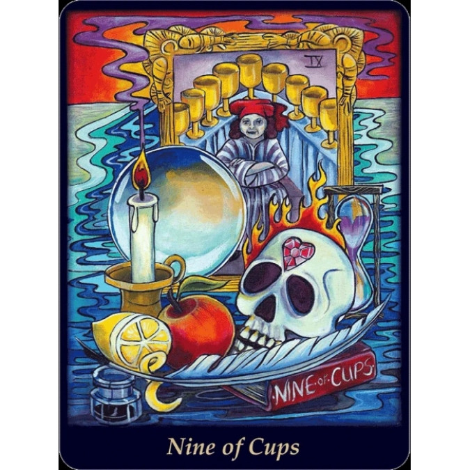 Карты Таро огненных костей - Bonefire Tarot