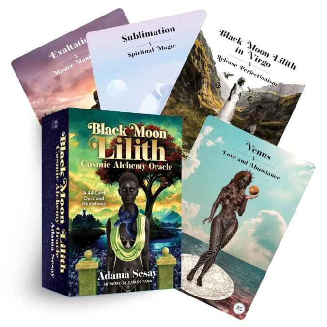 Black Moon Lilith Cosmic Alchemy Oracle/ Оракул Космічної Алхімії Чорний Місяць Ліліт