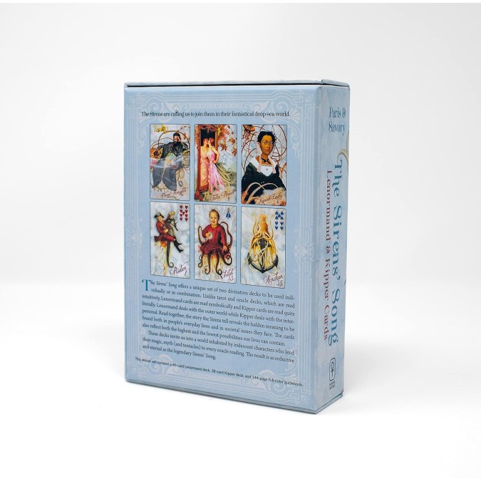 Карты Таро Песня Сиреней Ленорман и Киппер - The Sirens' Song Lenormand and kipper cards. Weiser Books