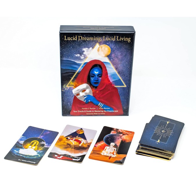 Карты Оракул Осознанное сновидение, осознанная жизнь - Lucid Dreaming, Lucid Living. Weiser Books