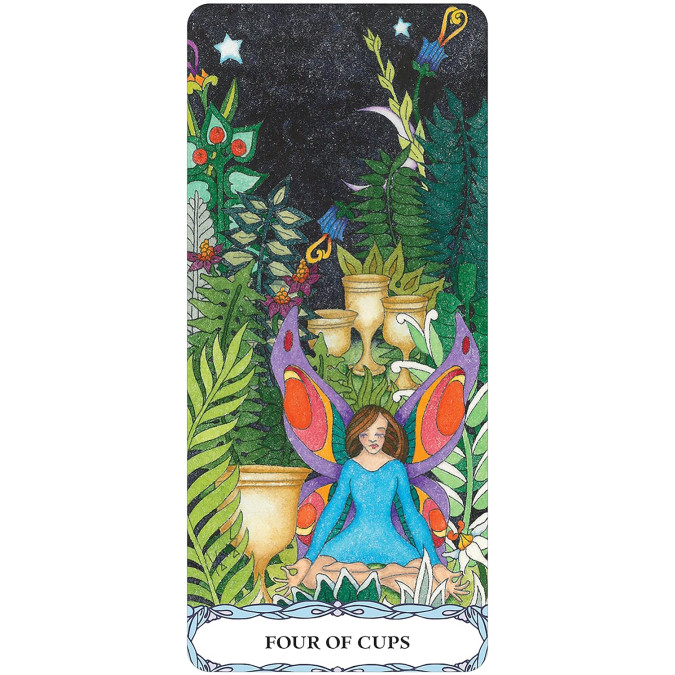Карти Таро Місячний сад безрамочне / Tarot Of A Moon Garden Borderless Deck & Book Set Cards