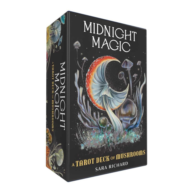 Таро Грибов: Полуночная Магия - Midnight Magic: A Tarot Deck of Mushrooms. Adams Media