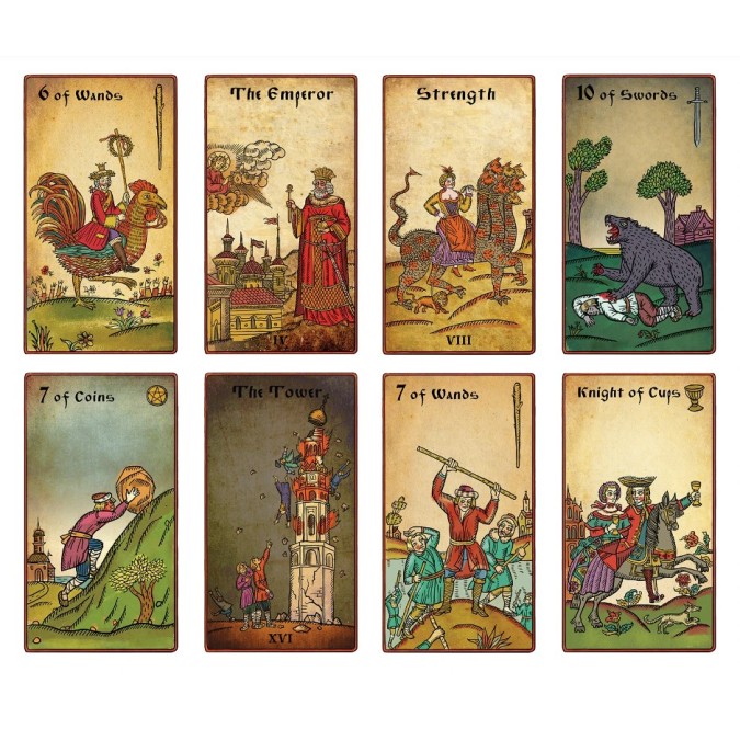 Карти Таро Лубок - Tarot Lubok. TarotMania