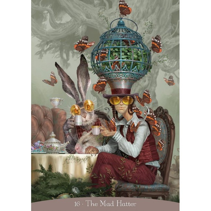Карты Оракул Алиса в стране чудес - Alice in Wonderland Oracle Cards. Lo Scarabeo