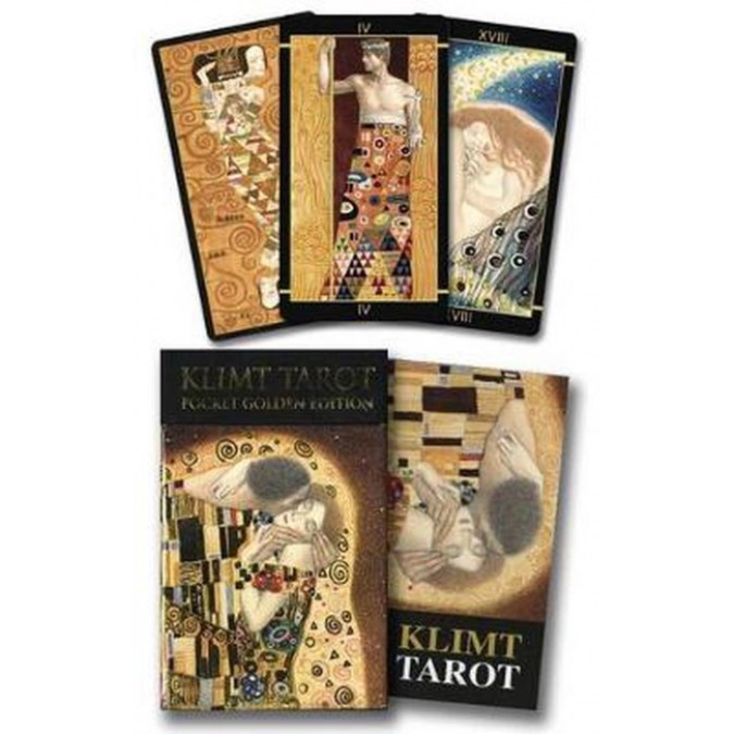 Мини Золотое Таро Климта - Mini Golden Klimt Tarot. Lo Scarabeo