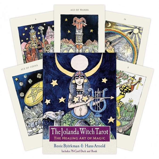 Карты Таро Ведьмы Йоланда - The Jolanda Witch Tarot. Findhorn Press