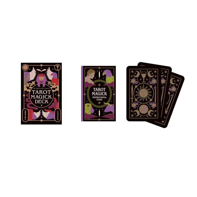 Карти Таро Магічні Лісової відьми - The Witch of the Forest's Tarot Magick Deck