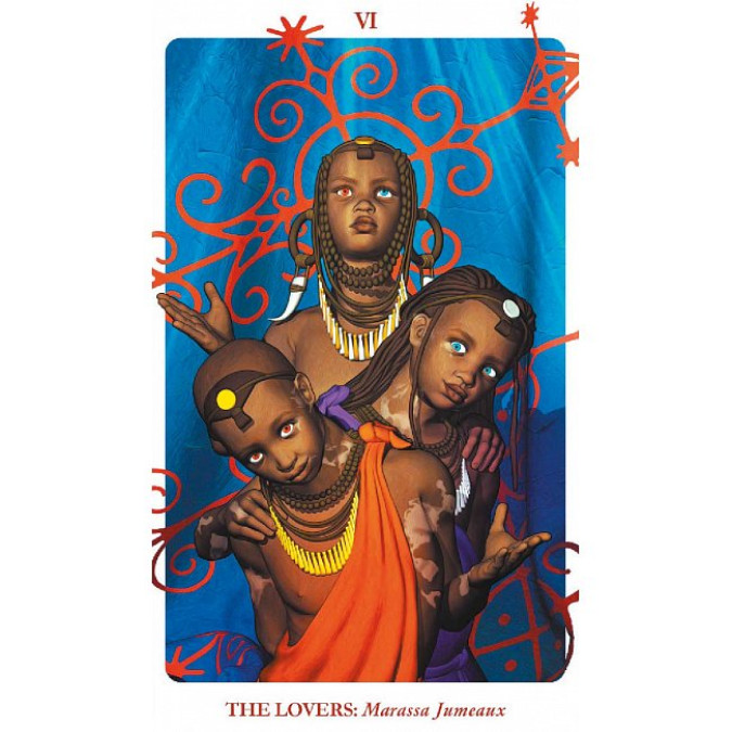 Карты Таро Вуду - Voodoo Tarot: Spirit Box Kit Cards. Lo Scarabeo