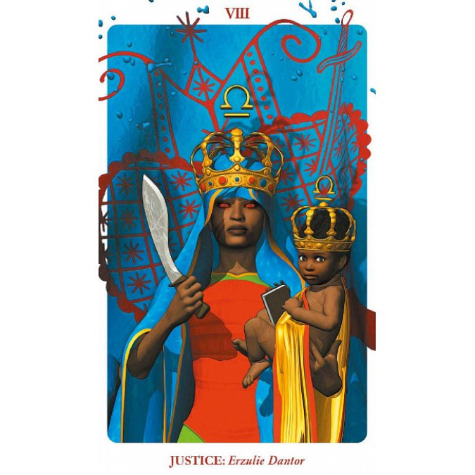 Карты Таро Вуду - Voodoo Tarot: Spirit Box Kit Cards. Lo Scarabeo