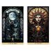 Карти Таро Вітражів: Освітлена Подорож Крізь Карти The Stained Glass Tarot: An Illuminated Journey through the Cards. Destiny Books