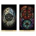 Карты Таро Витражей: Освещённое Путешествие Сквозь Карты - The Stained Glass Tarot: An Illuminated Journey through the Cards. Destiny Books