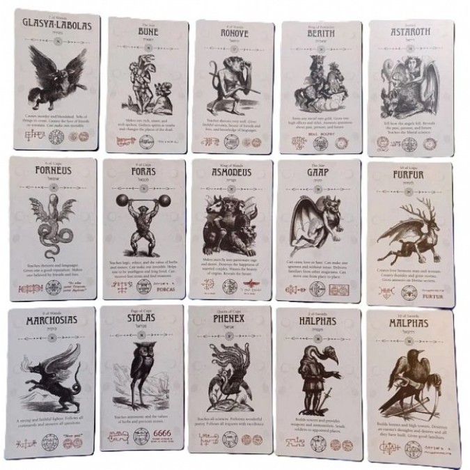 Карты Таро Оккультное (Карманное издание) - Occult Tarot (Pocket Edition). Rockpool Publishing