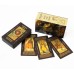 Карти Таро Уейта Waite's Tarot Cards навчальні золото на чорному Zen Garden