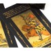 Карти Таро Уейта Waite's Tarot Cards навчальні золото на чорному Zen Garden
