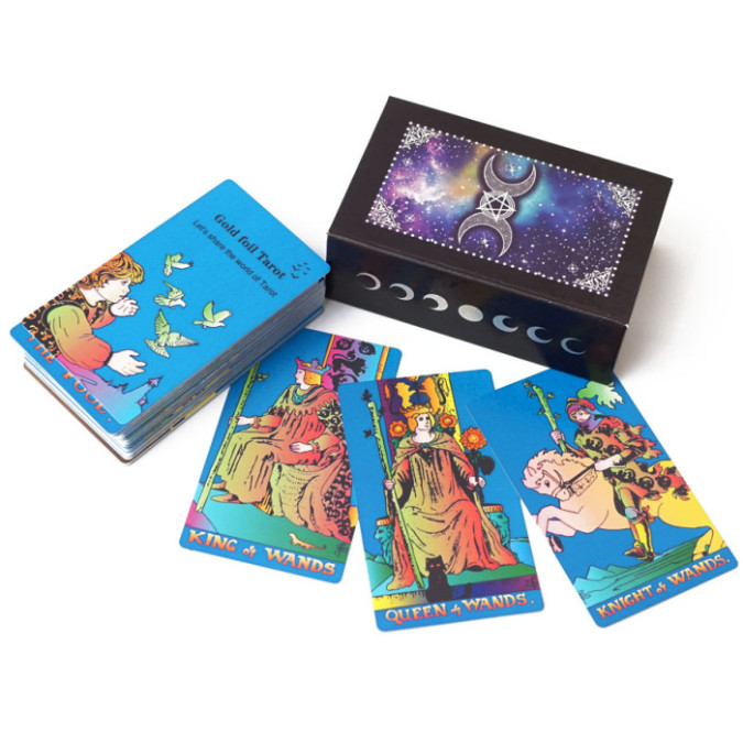 Карти Таро Уейта Waites Tarot Cards Blue colour ZEN GARDEN