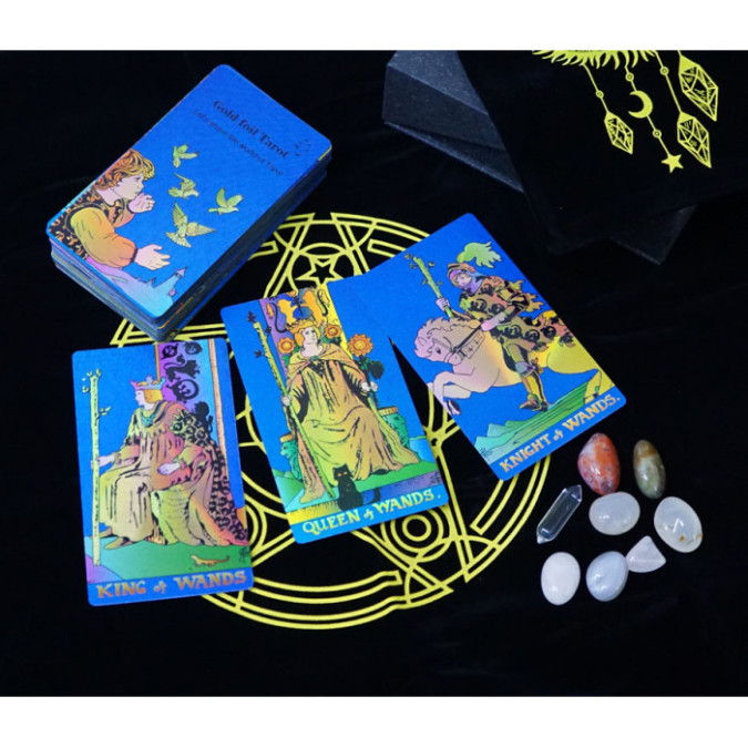 Набір з картами Таро Gold Foil Tarot od-30466