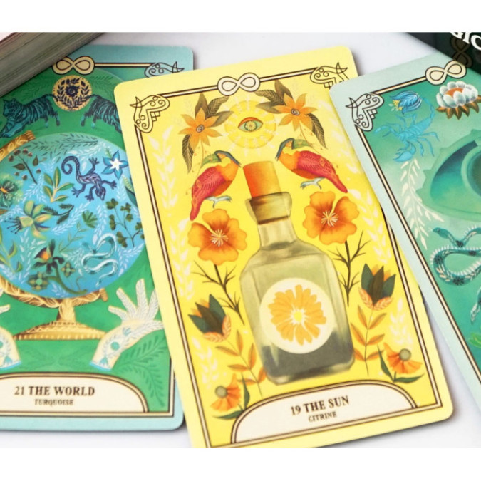 Карты Таро Кристальной Магии (The Crystal Magic Tarot) od-30496