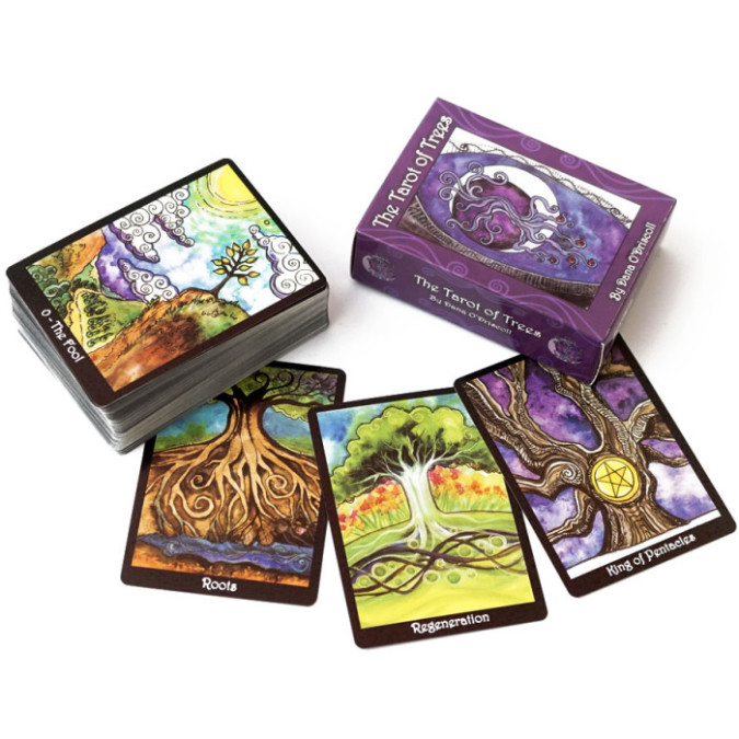 Карты Таро Деревьев (The Tarot of Trees) od-30512