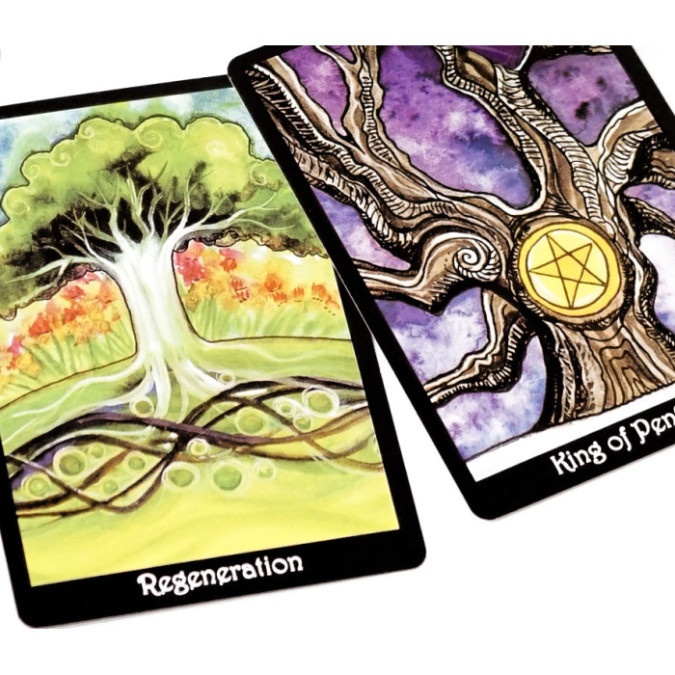 Карты Таро Деревьев (The Tarot of Trees) od-30512