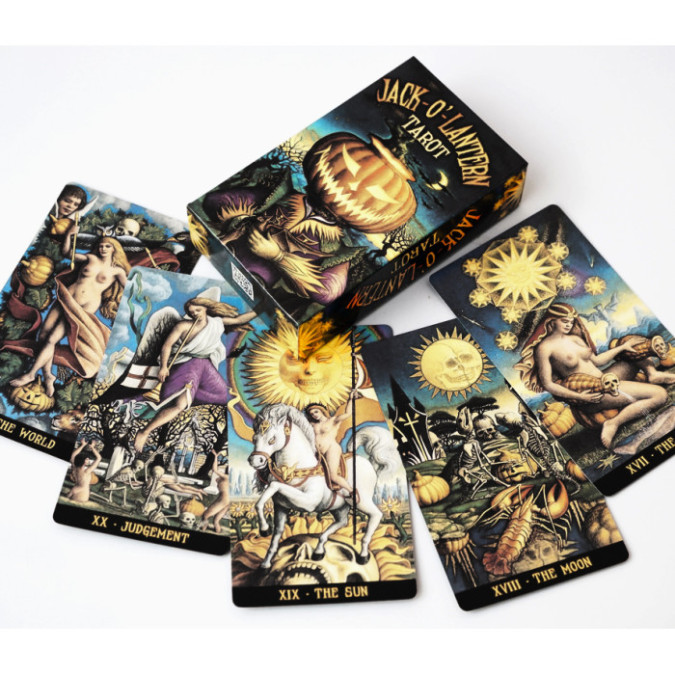 Карты Таро Джека-Фонаря (Jack-O-Lantern Tarot) od-30543