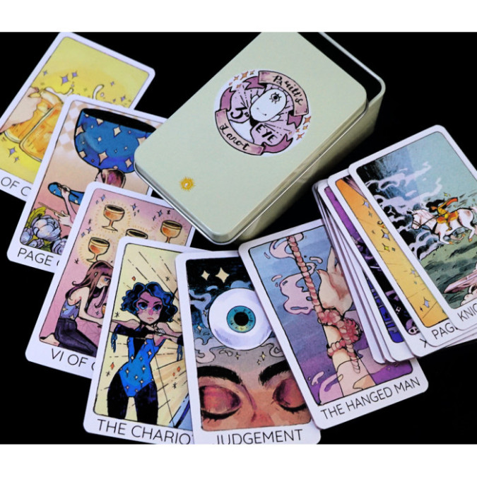 Карти Таро Брітта Третє око (Third Eye Tarot) у металевій коробці od-30535