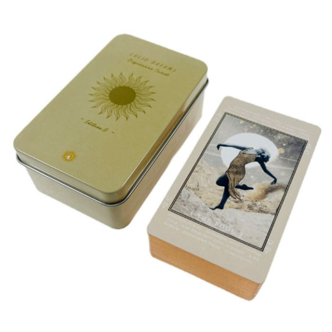 Карти Таро Усвідомлені сни (Lucid Dreams Beginners Tarot) у металевій коробці
