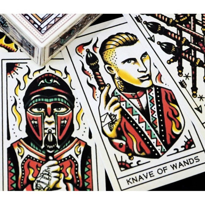Карти Таро Тату Чорнило та Інтуїція (Tattoo tarot ink & intuition)  od-30562