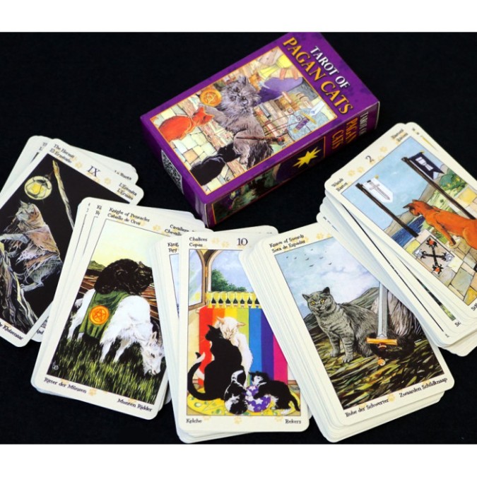 Карти Таро Язичницьких кішок (Tarot of Pagan Cats)