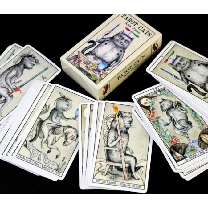 Карты Таро Кошек Анны Хуан (Tarot Cats by Ana Juan) od-30644