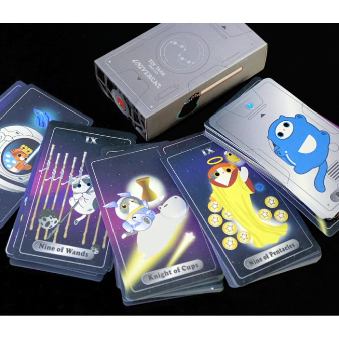 Карты Таро Ин Ян Кот Универкот (Yin Yang Cat Univercat Tarot) od-30698