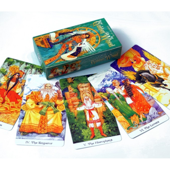 Карты Таро Золотого Колеса (Golden Wheel Tarot) od-30689