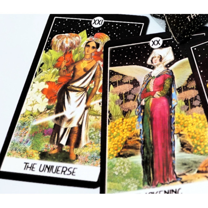Карты Таро Интуитивное Таро Ночной Богини (The Intuitive Night Goddess Tarot) od-30677