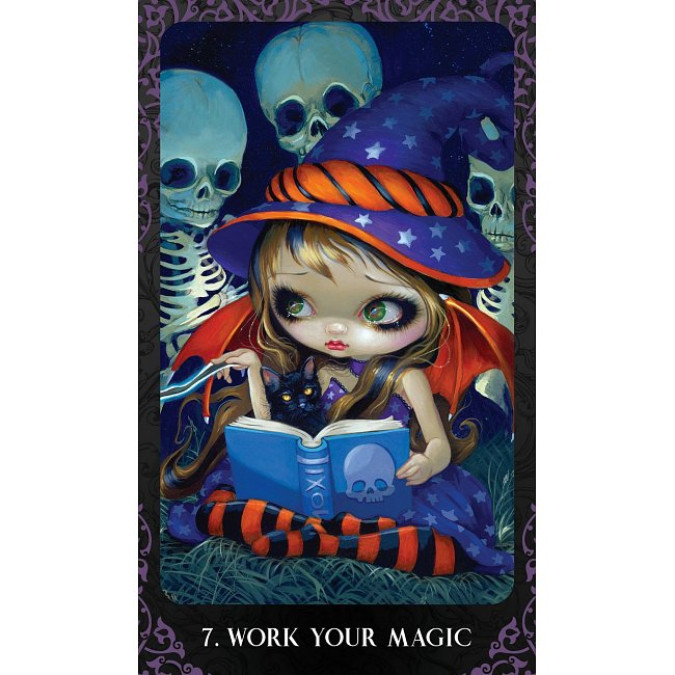 Карты Оракул Вечного Хэллоуина - Halloween Forever Oracle. Blue Angel