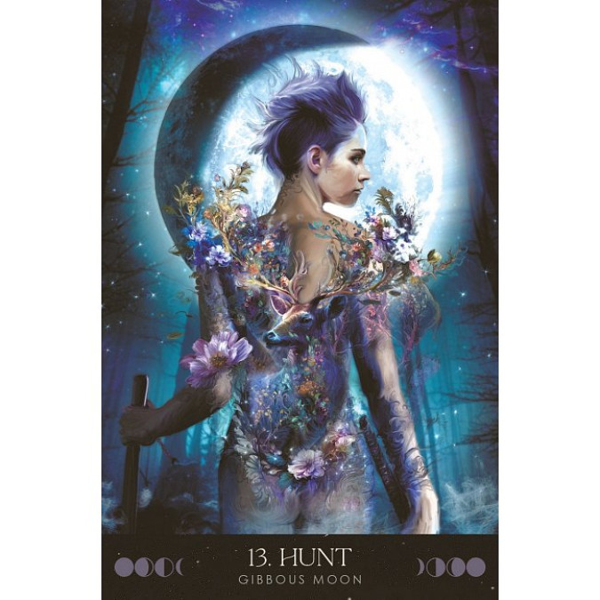 Карты Оракул Лунного Храма - Moon Temple Oracle. Blue Angel