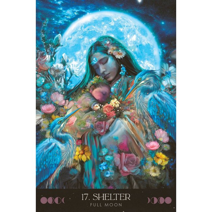 Карты Оракул Лунного Храма - Moon Temple Oracle. Blue Angel